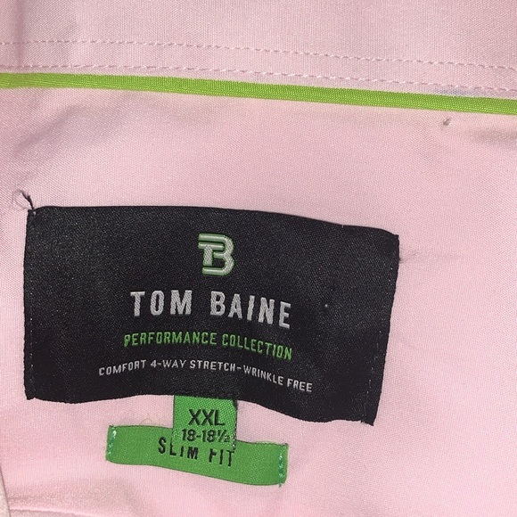BNWT Tom Baine Performance Collection Slim Fit Dress Shirts - Picture 10 of 10